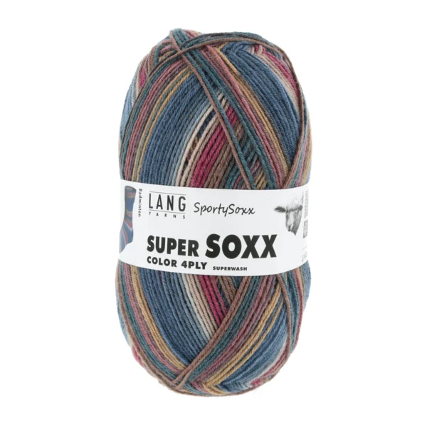 Lang Yarns Super Soxx Color 4-ply